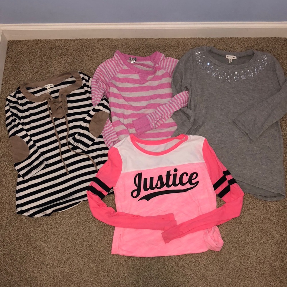 Lot of 4 Variety tops Size 10